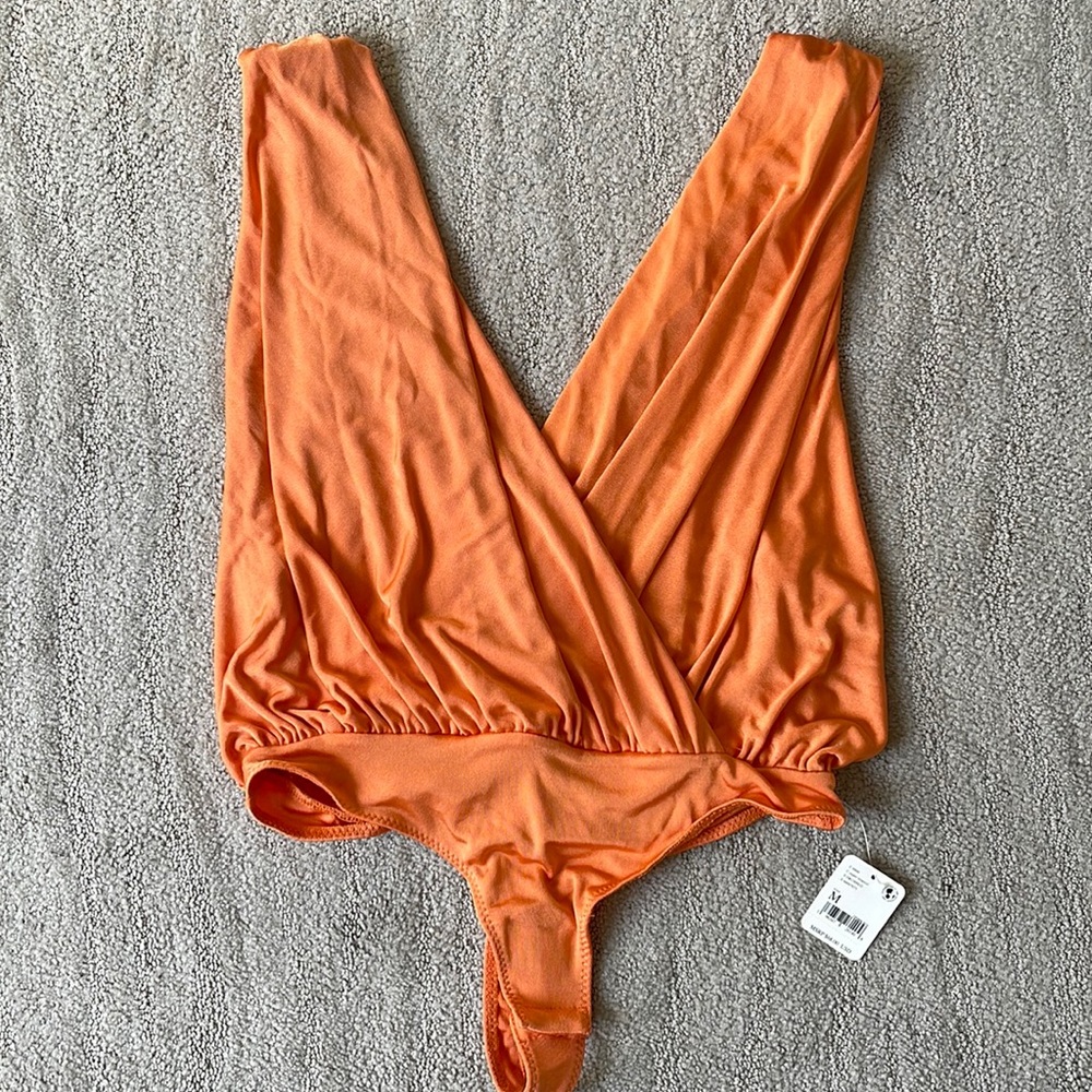 Free People Night Owl Bodysuit New with Tags - Picture 3 of 6